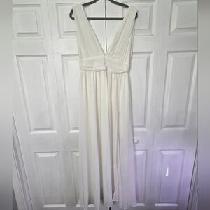 Lulu's White Maxi Dress